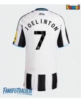 Newcastle United Joelinton #7 Tricou Fotbal Replică 2025-26 Femei Acasa
